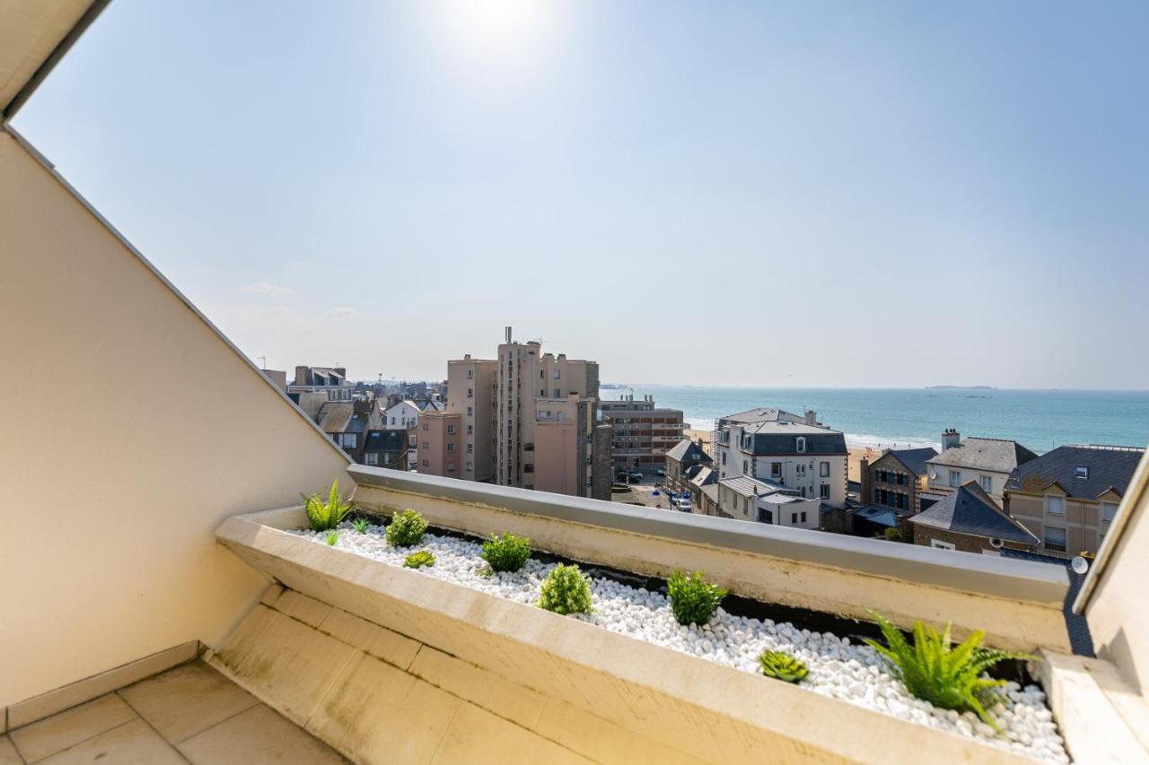 Duplex Avec Vue Mer Extraordiniare - Lik Apparts Saint-Malo Exterior foto